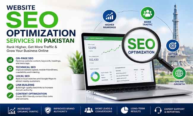 Website SEO Optimization Services Pakistan